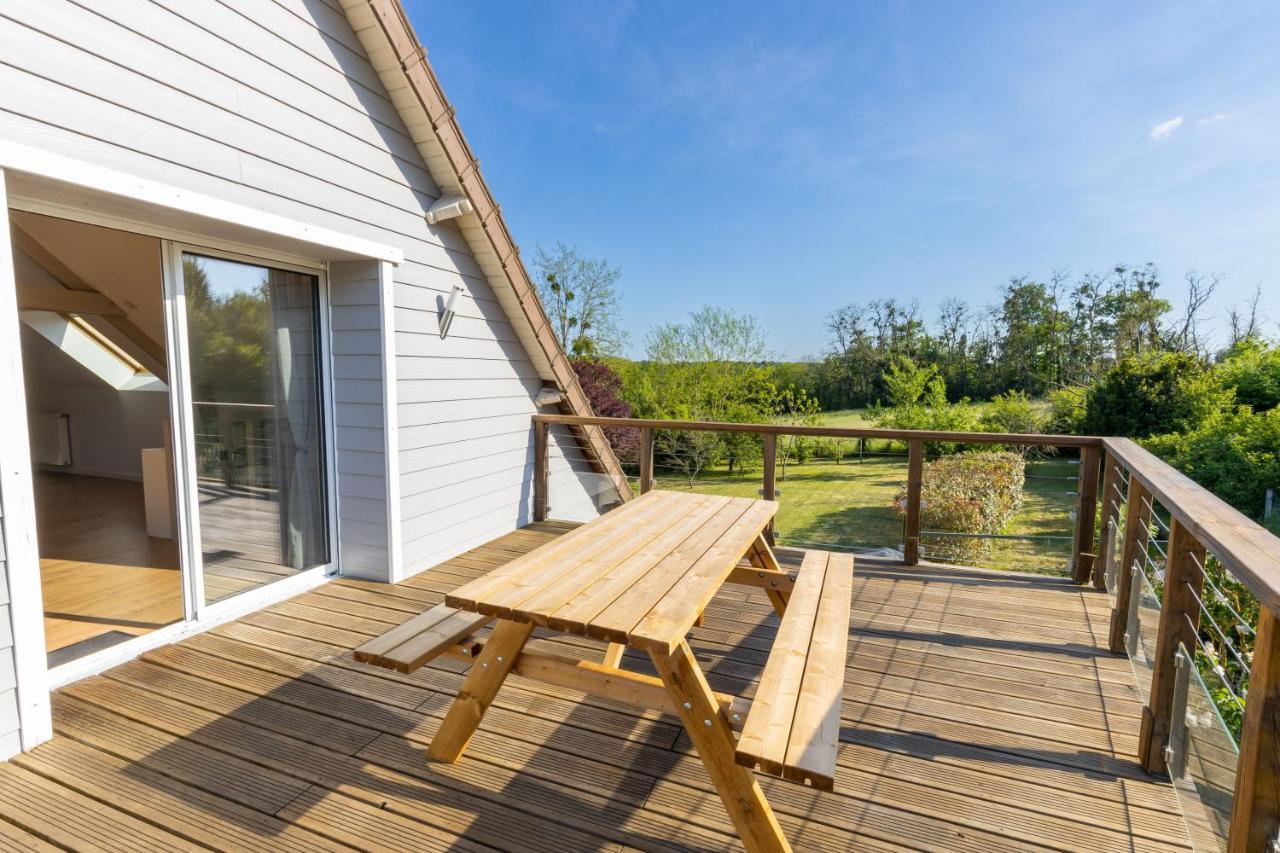 Appartement Des Grands Champs Avec Terrasse Saint-Aignan  Exterior foto